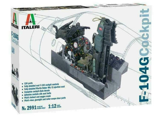 1/12 Italeri - F-104G Cockpit