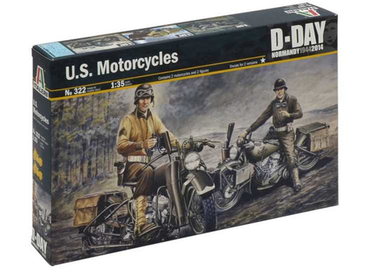 1/35 Italeri - WWII U.S Military Police w/Motorcycles