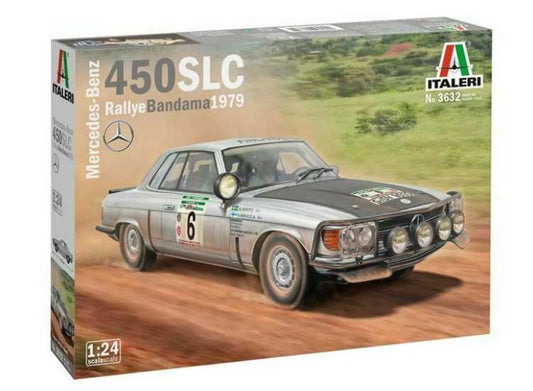 1/24 Italeri - Mercedes-Benz 450SLC Rallye Bandama 1979