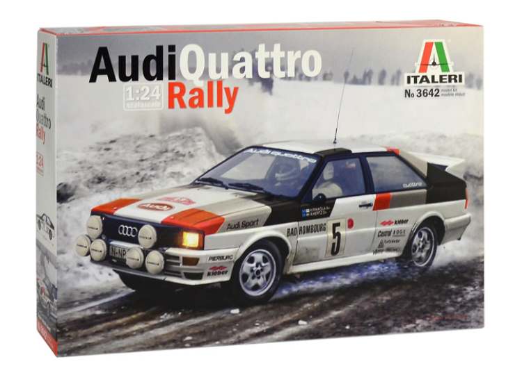 1/24 Italeri - Audi Quattro Rallye