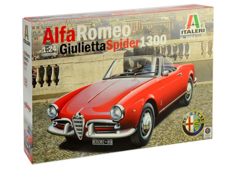 1/24 Italeri - Alfa Romeo Giulietta Spider 1300