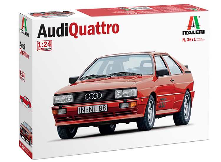1/24 Italeri - Audi Quattro