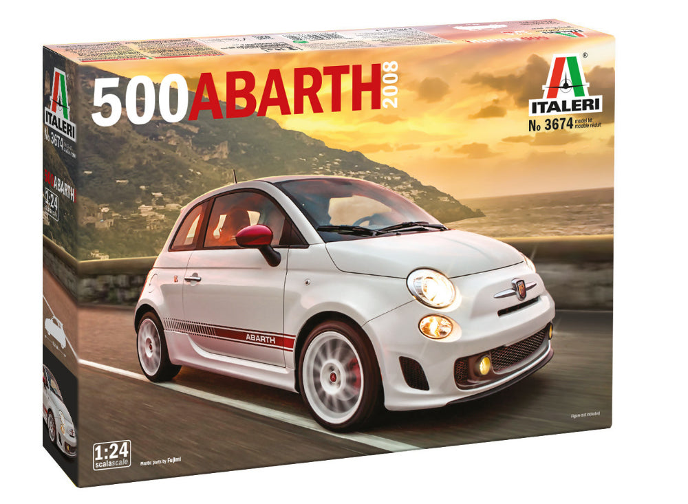 1/24 Italeri - 500 Abarth 2008