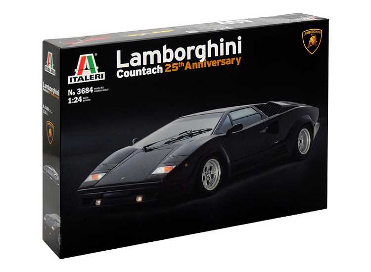 1/24 Italeri - Lamborghini Countach 25th Anniversary