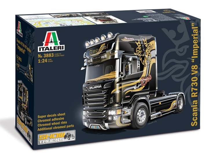 1/24 Italeri - Scania R730 V8 Topline Imperial