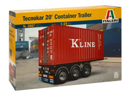 1/24 Italeri - Tecnokar 20ft Container Trailer