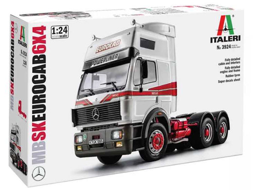 1/24 Italeri - Mercedes Benz SK Eurocab 6x4