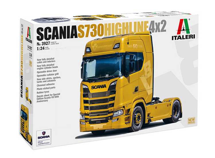 1/24 Italeri - Scania S730 Highline 4x2