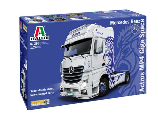 1/24 Italeri - Mercedes Benz Actros MP4 Giga Space