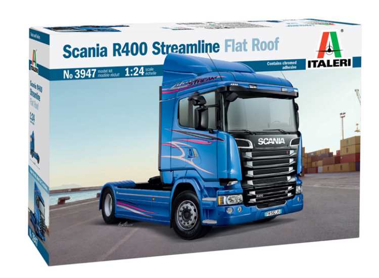 1/24 Italeri - Scania R400 Streamline Flat Roof