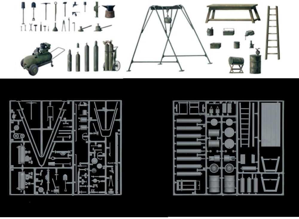 1/35 Italeri - Field Tool Shop