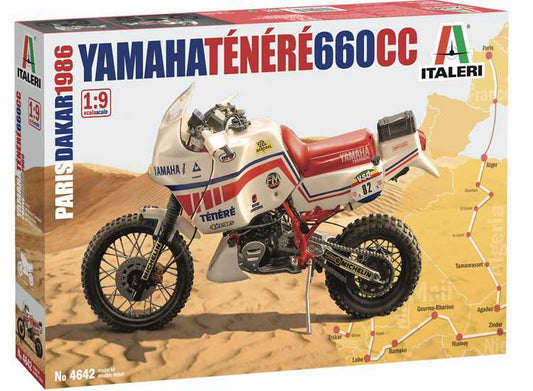 1/9 Italeri - Yamaha Tenere 660cc - Paris Dakar Rally 1986