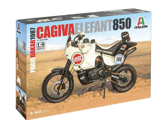 1/9 Italeri - Cagiva Elefant 850 Paris Dakar 1987