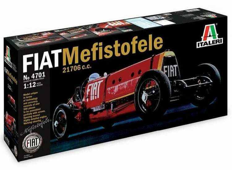 1/12 Italeri - Fiat Mefistofele 21706cc