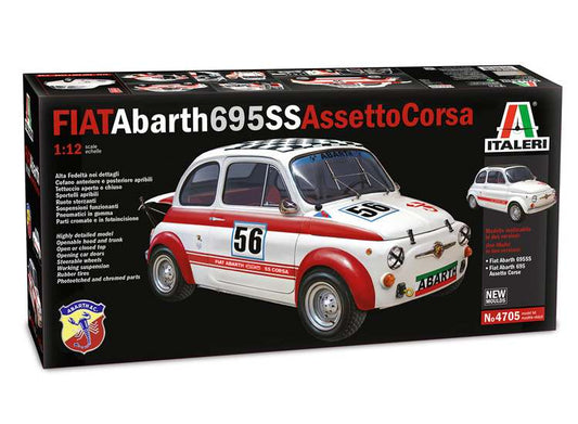 1/12 Italeri - FIAT Abarth 695 / 695SS Assetto Corsa