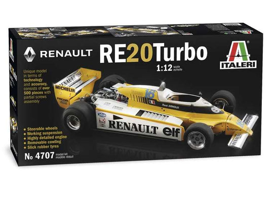 1/12 Italeri - Renault RE20 Turbo F1