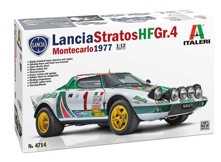 1/12 Italeri - Lancia Stratos HF Gr.4