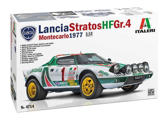 1/12 Italeri - Lancia Stratos HF Gr.4