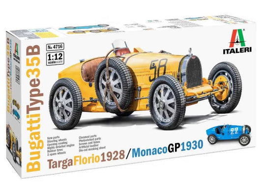 1/12 Italeri - Bugatti Type 35B - Targa Florio ‘28/Monaco GP ‘30