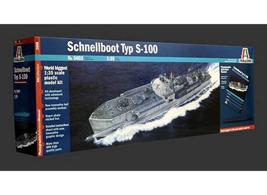 1/35 Italeri - Schnellboot Typ S-100 Prm Edition