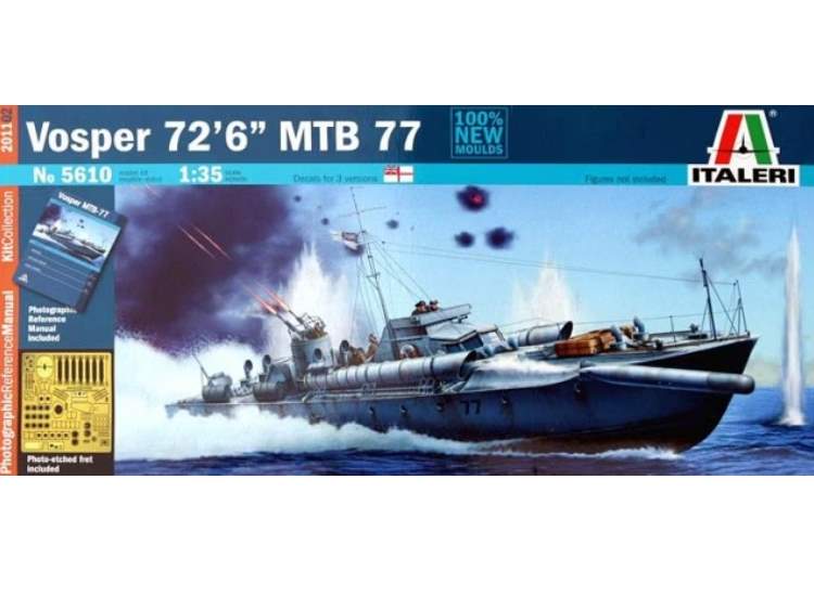 1/35 Italeri - Vosper 72’6 MTB 77
