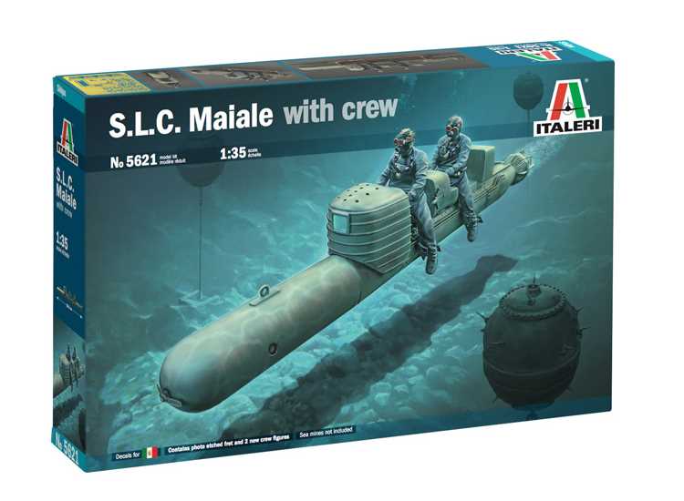 1/35 Italeri - S.L.C. Maiale with crew