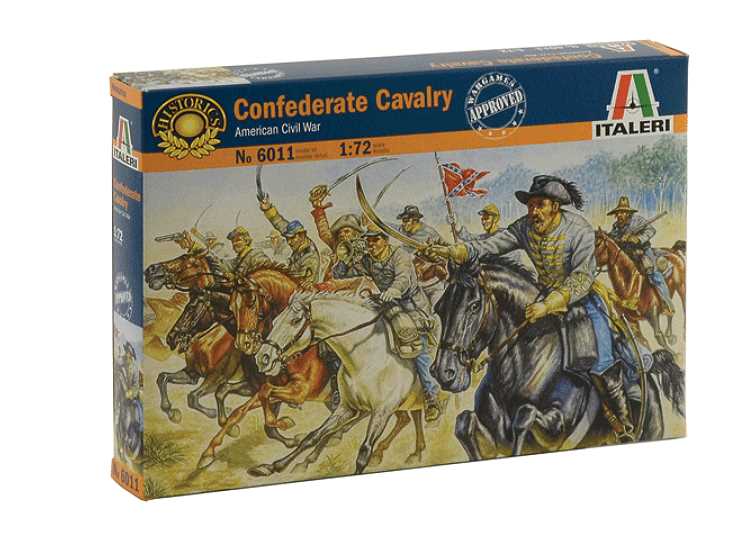 1/72 Italeri - ACW Confedearte Cavalry