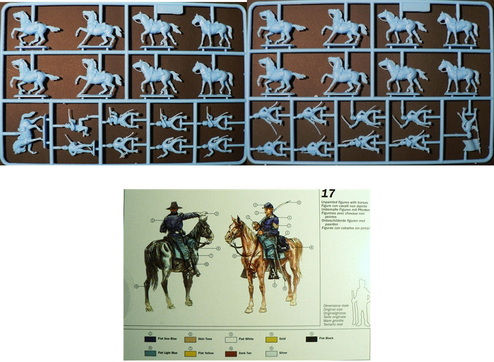1/72 Italeri - ACW Union Cavalry