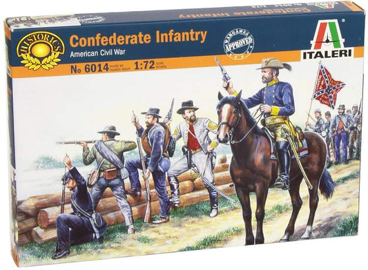 1/72 Italeri - ACW Confederate Infantry