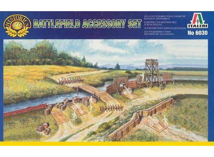 1/72 Italeri - Battlefield Accessory Set