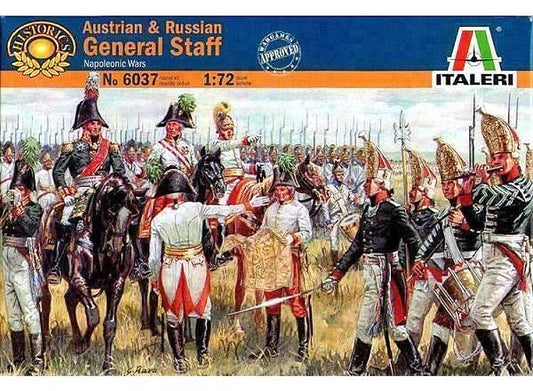 1/72 Italeri - Napoleonic Wars - Austrian and Russian Allied General Staff