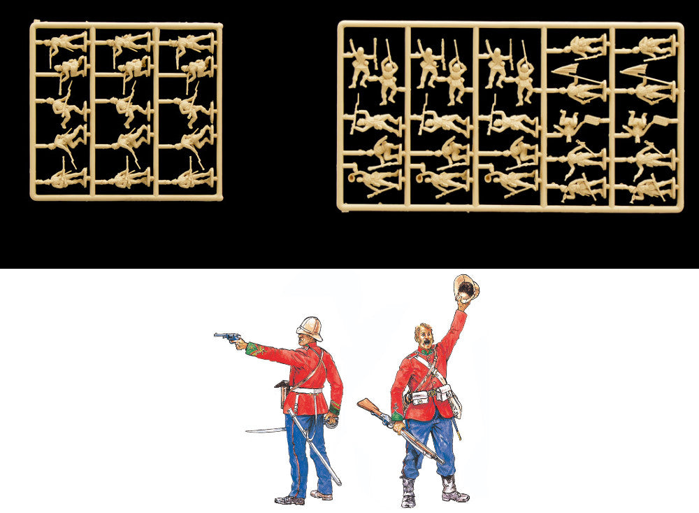 1/72 Italeri - Zulu Wars - British Infantry