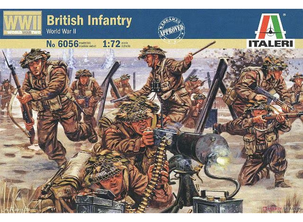 1/72 Italeri - WWII British Infantry - The King's regiment