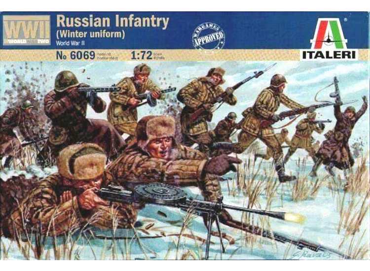 1/72 Italeri - WWII Russian Winter Infantry