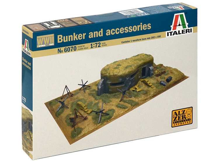 1/72 Italeri - Bunker and Accessories