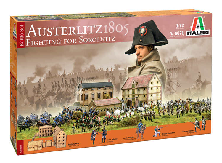 1/72 Italeri - Austerlitz 1805 - Fighting for Sokolnitz Battle Set