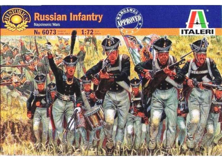 1/72 Italeri - Napoleonic Russian Infantry