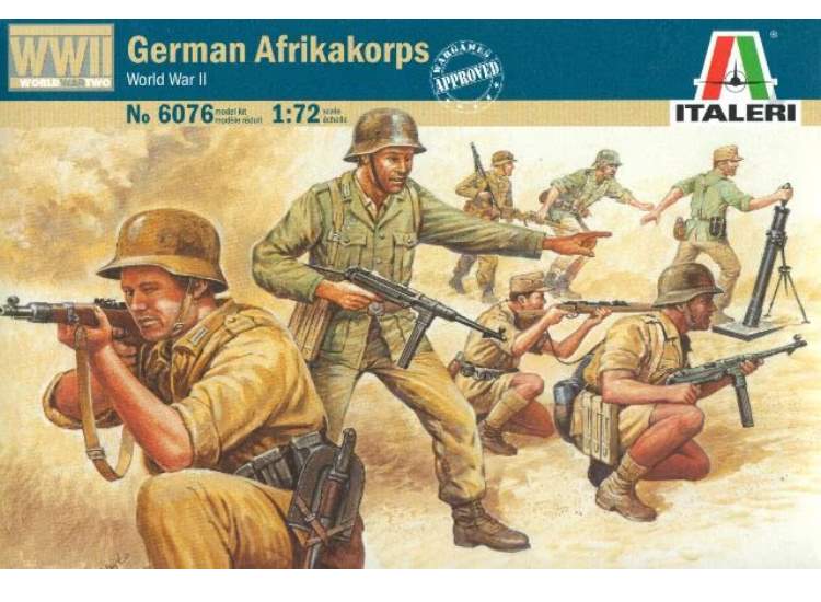 1/72 Italeri - WWII German Afrika Corps