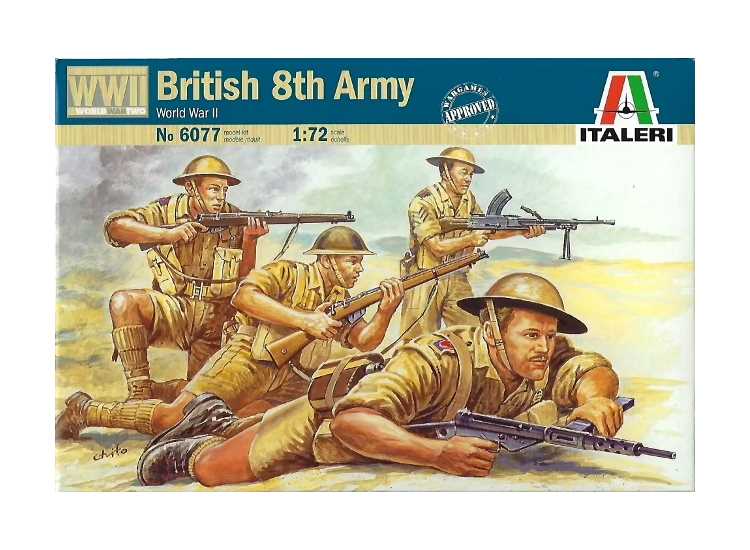 1/72 Italeri - WWII British 8th Army