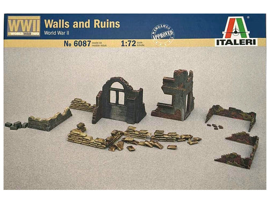 1/72 Italeri - Walls and Ruins - WWII