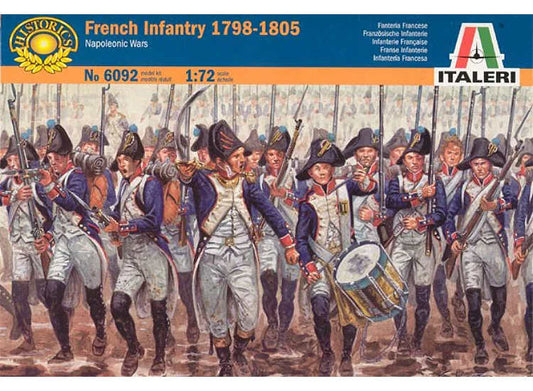 1/72 Italeri - Napoleonic Wars French Infantry 1798-1805
