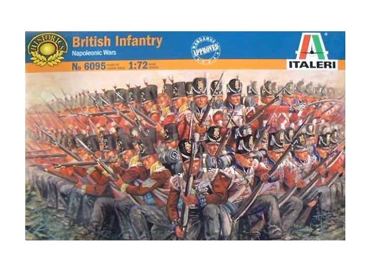 1/72 Italeri - Napoleonic Wars British Infantry 1815