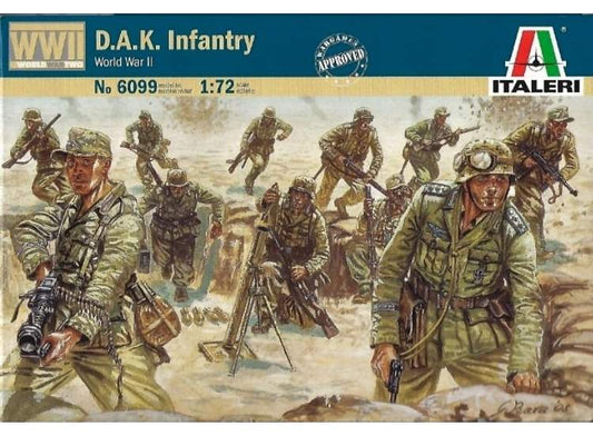 1/72 Italeri - WWII DAK Infantry North Africa