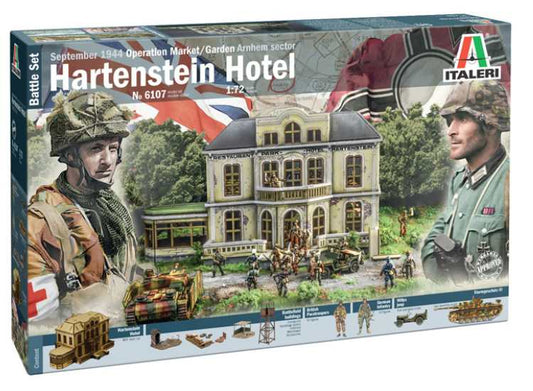 1/72 Italeri - 1944 Market Garden Hartenstein Hotel - Battle Set