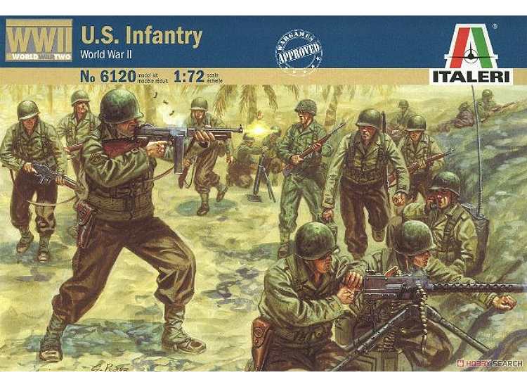 1/72 Italeri - WWII US Infantry