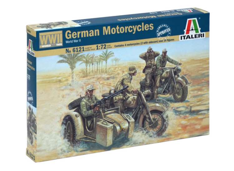 1/72 Italeri - WWII German Motorcycles