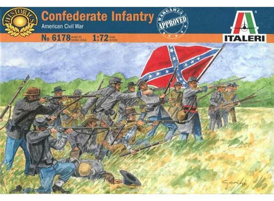 1/72 Italeri - Confederate Infantry ACW