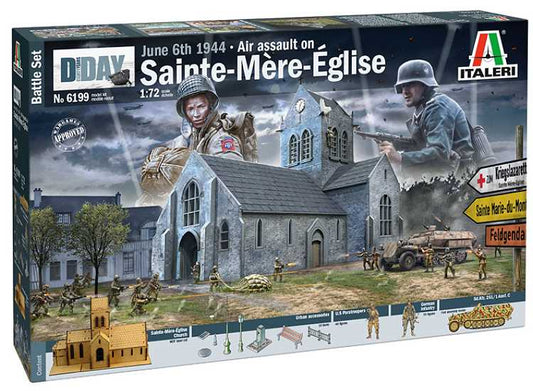 1/72 Italeri - Battle of Normandy Sainte-Mere-Eglise 6 June 1944