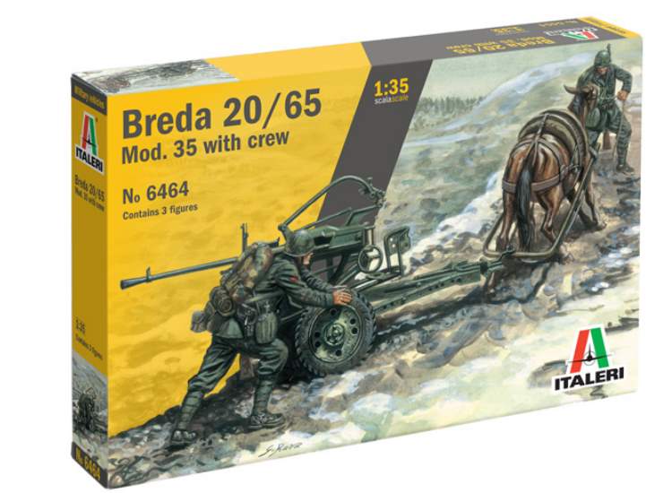 1/35 Italeri - Horse Drawn Breda 20