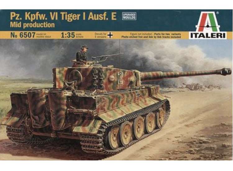 1/35 Italeri - Pz.Kpfw.V1 Tiger 1 Ausf.E Mid Prod